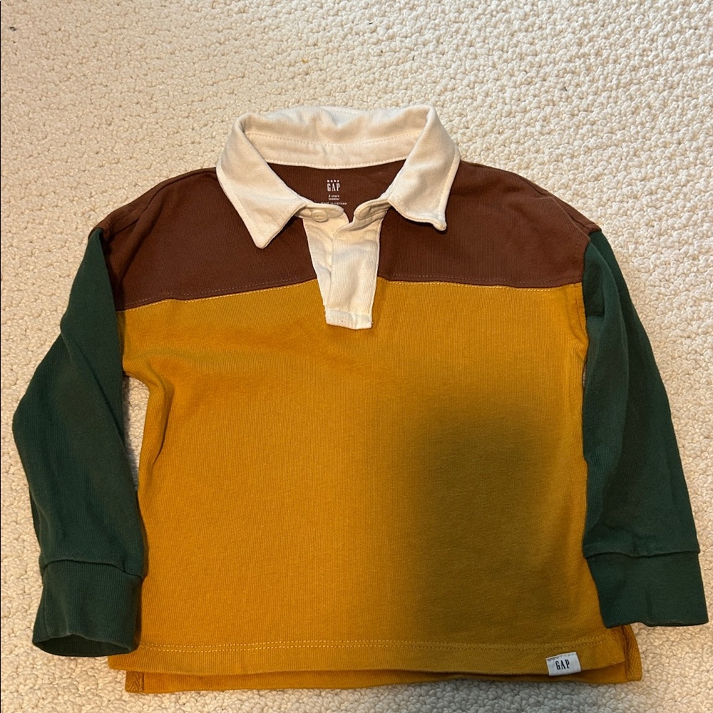 GAP Kids Multicolor Rugby Polo